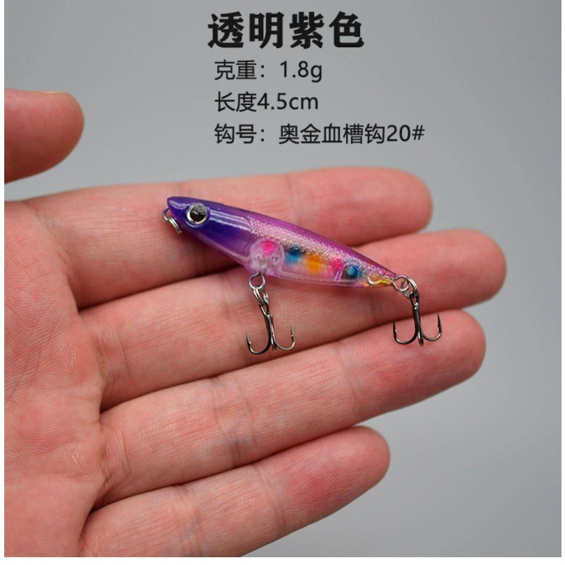 Fishing Hook Treble - 1 adet Zigzag Köpek Şeklinde Yüzen