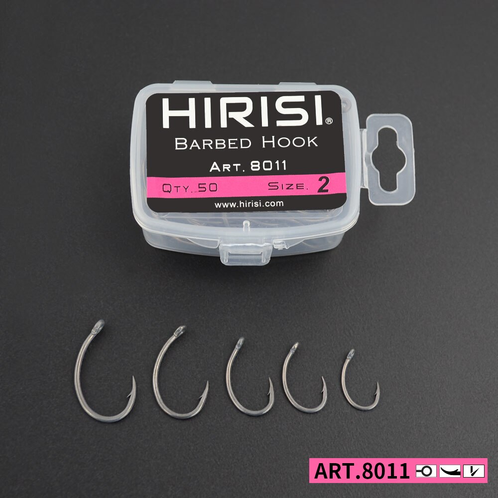 Fishing Hook Offset - Hirisi Sazan Balıkçılık Kancaları 50 adet