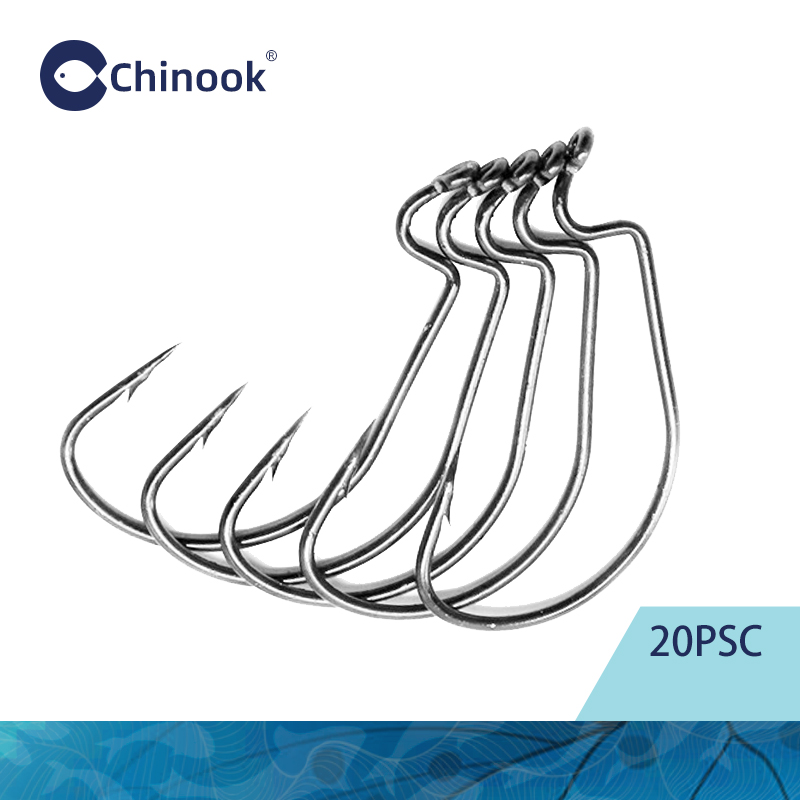Chinook 20 adet Geniş Uçlu Tek - Fishing Hook Offset incelemesi ve fiyatı