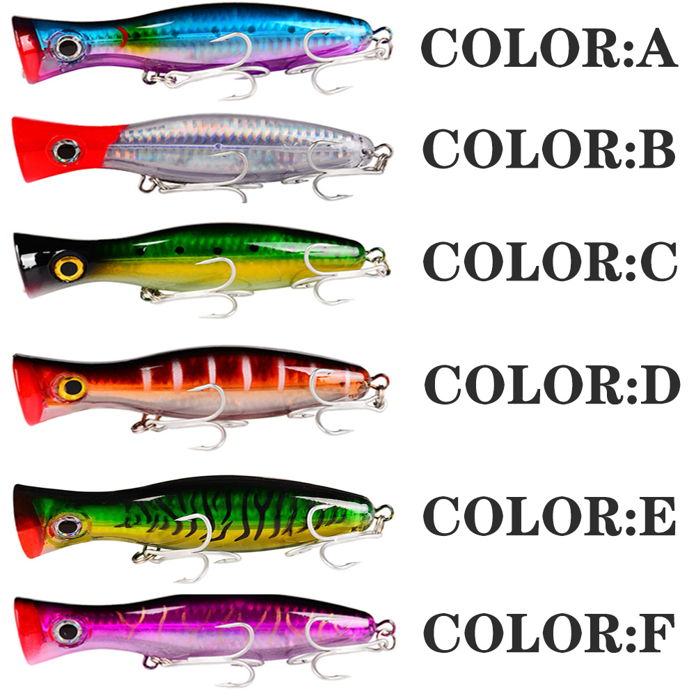 PROBEROS 1 adet 13 cm 43g Popp - Fishing Hook Treble incelemesi ve fiyatı