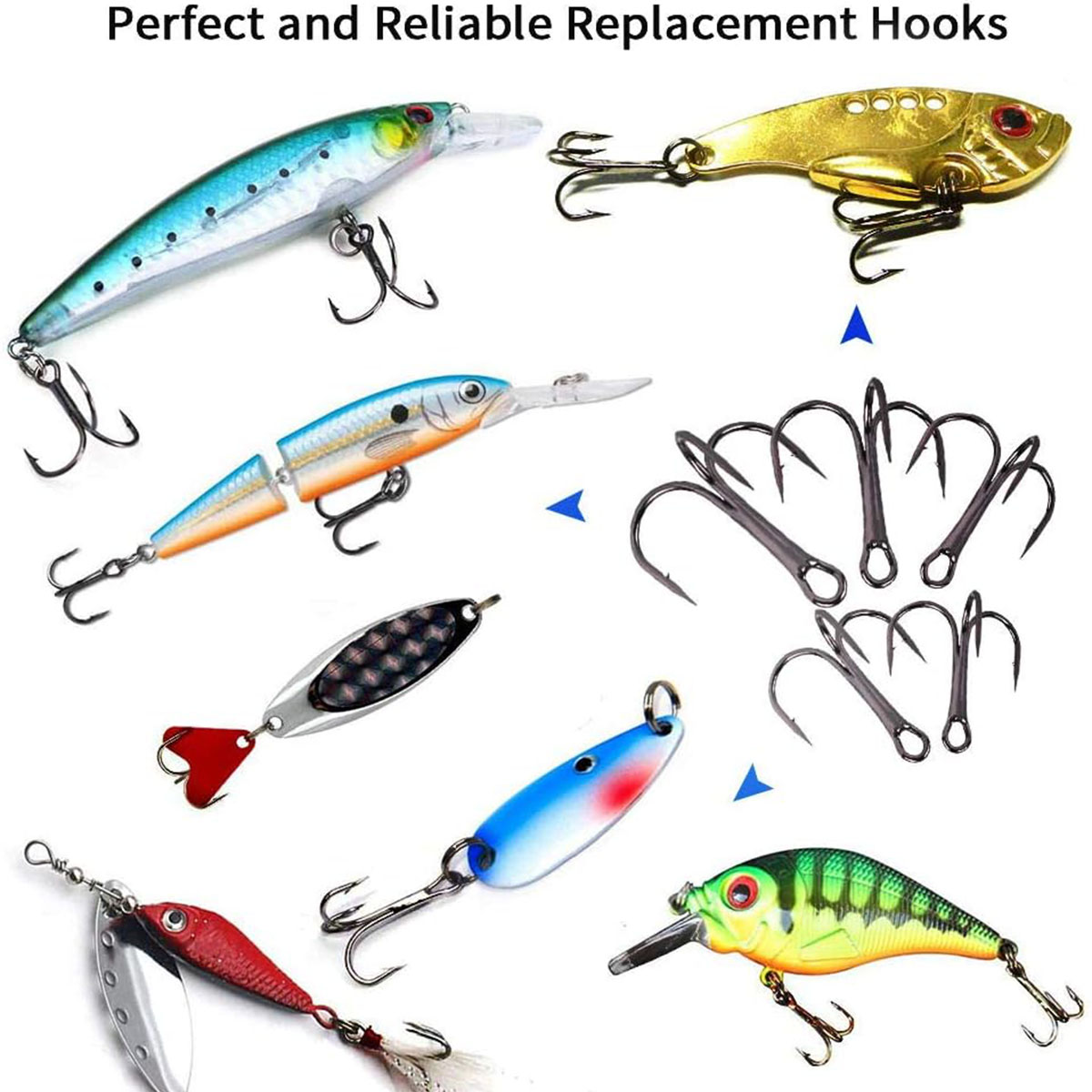 50/100 adet/kutu Balıkçılık Üç - Fishing Hook Circle incelemesi ve fiyatı