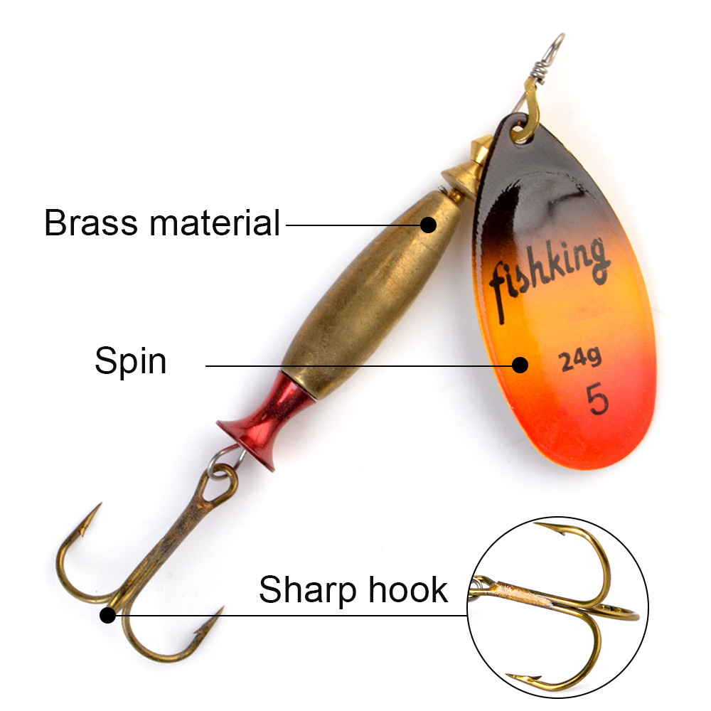 NGB Uzun Döküm Spinner Yem Bal - Fishing Hook Treble incelemesi ve fiyatı